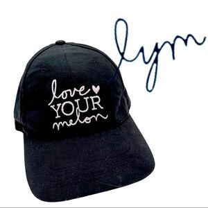 Love Your Melon Black Crew Baseball Csp • OS